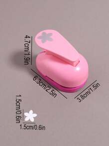 1 件粉色手工工艺品用品纸艺压花工具，适合学生