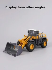 Construction Vehicle Toy Set With Metal Accessories - Includes Transporter Truck, Cement Mixer, Oil Tank Truck, Crane, Small Cars, Sliding And Forward Motion, Simulation Scenes, Realistic Models, Kids Gift, Birthday Gift,Back To School - Engineering Vehicle Toys - View 18