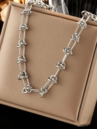 Men Minimalist Chain Necklace