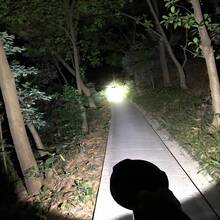 Popular High-Brightness Adjustable Portable Flashlight - Multi-Level Brightness Selection COB Long-Lasting High-Power Patrol Searchlight Multi-Purpose Portable Flashlight - A Must-Have Artifact For Travel, Camping, And Emergency Backup - Black - View 4