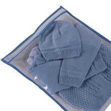 Kit 10 Multipurpose Maternity Bags Organizer For Maternity, Travel, Toiletry Bag - Blue - View 5