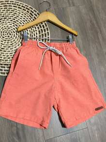 BOYS' BERMUDA SHORTS CHILDREN'S PREPPY FASHION NEW RELEASE - 橘色 - 查看 1
