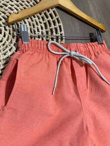 BOYS' BERMUDA SHORTS CHILDREN'S PREPPY FASHION NEW RELEASE - 橘色 - 查看 2