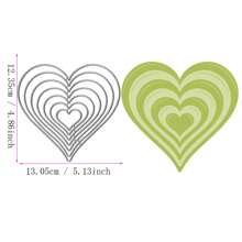 Metal Cortante DIY para Álbuns de Recortes das Quatro Estações, Cartões de Cumprimento em 3D, Moldura de Fundo Pontilhado de Base Criativa e Multi-Formato, Novidade 2024