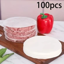 1PC Premium Non-Stick Burger Press And Patty Separation Papers - Effortless Patty Maker For Perfect Meat, Beef, Cheese, And Veggie Burgers - Ideal For Grill, Griddle, BBQ, And Barbecue Cooking Back To School