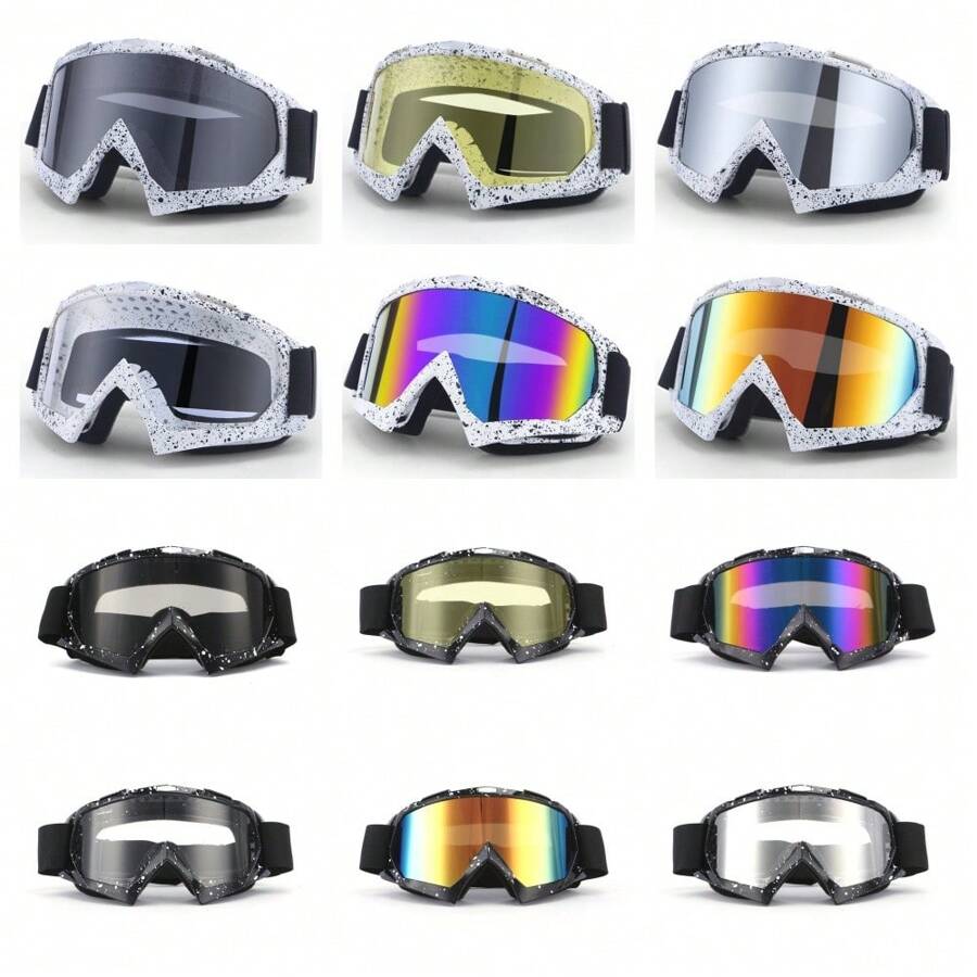 摩托车风镜 哈雷防风镜 复古越野骑行机车防风头盔护目镜