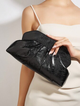 Luxe dinertas met grote capaciteit, avondtas Glamoureus, elegant, exquise, stille luxe metalen vierkante tas voor dames, vrouwen, voor feestmeisjes Perfect voor feest, bruiloft, gala, diner/banket, beste cadeau voor vrouwen Moeder Leraar Vriendin Bruidsmeisje