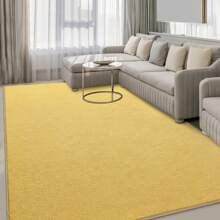 Large Area Rugs For Bedroom Living Room,  Solid Fluffy Super Soft Memory-Foam Furry Bedside Carpets, Modern Indoor Floor Rug Aesthetic Minimalist Rug For Kids Girls Boys Home Decor - Yellow - View 2