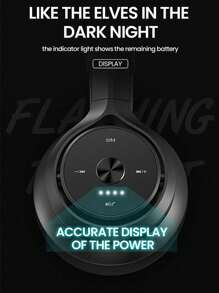 Picun Auriculares inalámbricos P28X, sonido dinámico dual, auriculares ligeros plegables estéreo de alta fidelidad, 30 horas de reproducción con modo de música EQ, auriculares inalámbricos con micrófono para graves profundos en el teléfono y la PC.