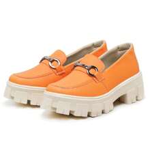 Women's Tractor Moccasin - 橘色 - 查看 3