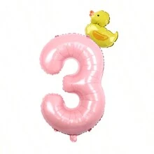 1 bộ bóng bay nhiều màu sắc hình xe hơi hoạt hình mini, động vật, số 40 inch và 32 inch, bao gồm vịt, ếch, lợn, gấu trúc, bò, xe cứu hỏa, v.v., dùng để trang trí tiệc, sinh nhật, ngày lễ, giáng sinh - Nhiều màu - Xem 80