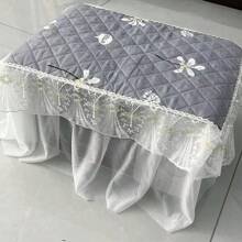 1 tấm phủ chống bụi cho lò vi sóng/máy in, vải bảo vệ ren chống dầu và bụi, đa năng, túi, hộp đựng, lưu trữ - Nhiều màu - Xem 9