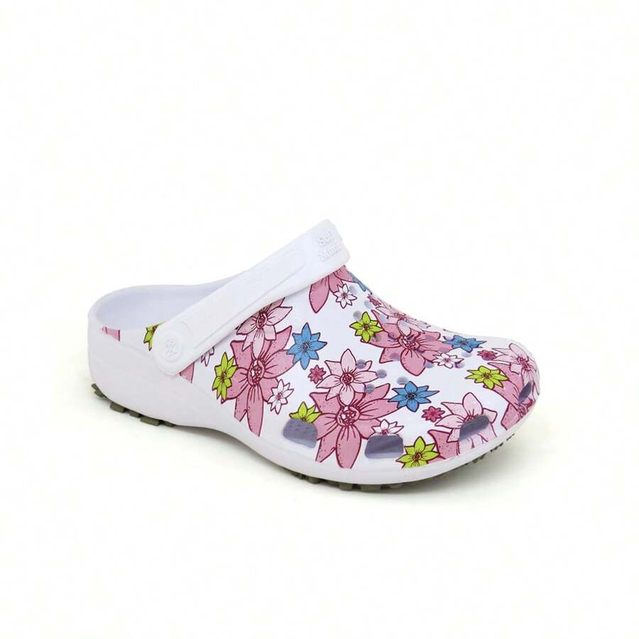 Unisex Soft Works Bb32 Non-Slip Kids Slippers - trắng - Xem 1