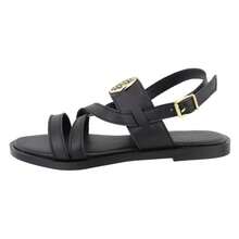 Flat Sandals Launch - 黑色 - 查看 4