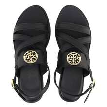 Flat Sandals Launch - 黑色 - 查看 3