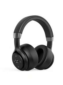 Picun Auriculares inalámbricos P28X, sonido dinámico dual, auriculares ligeros plegables estéreo de alta fidelidad, 30 horas de reproducción con modo de música EQ, auriculares inalámbricos con micrófono para graves profundos en el teléfono y la PC.