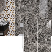 10 miếng dán gạch 3D tự dính 1,8㎡ giống đá cẩm thạch, miếng dán trang trí tường cho phòng khách, phòng ngủ, phòng tắm và nhà bếp, giấy dán tường PVC chống thấm nước, chống ẩm và chống dầu - Nhiều màu - Xem 24