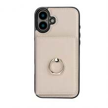 Holder PU Leather Wallet Case Compatible With Iphone 16 15 14 13 12 Mini 11 Pro X XS Max XR 8 7 Plus SE 5G 2022 2020 With RFID Blocking,Card Holder Slots Phone Bag Case Compatible With Samsung Galaxy S24 S23 S22 S21 FE Plus Note 20 Ultra A55 A15 A54 A14 A73 A53 A13 A52 A72 A12 A71 A51 4G 5G With 360° Finger Ring Holder,Kickstand Holder Phone Case For Pixel 8 Pro 8A 6A Cover - Apricot - View 40