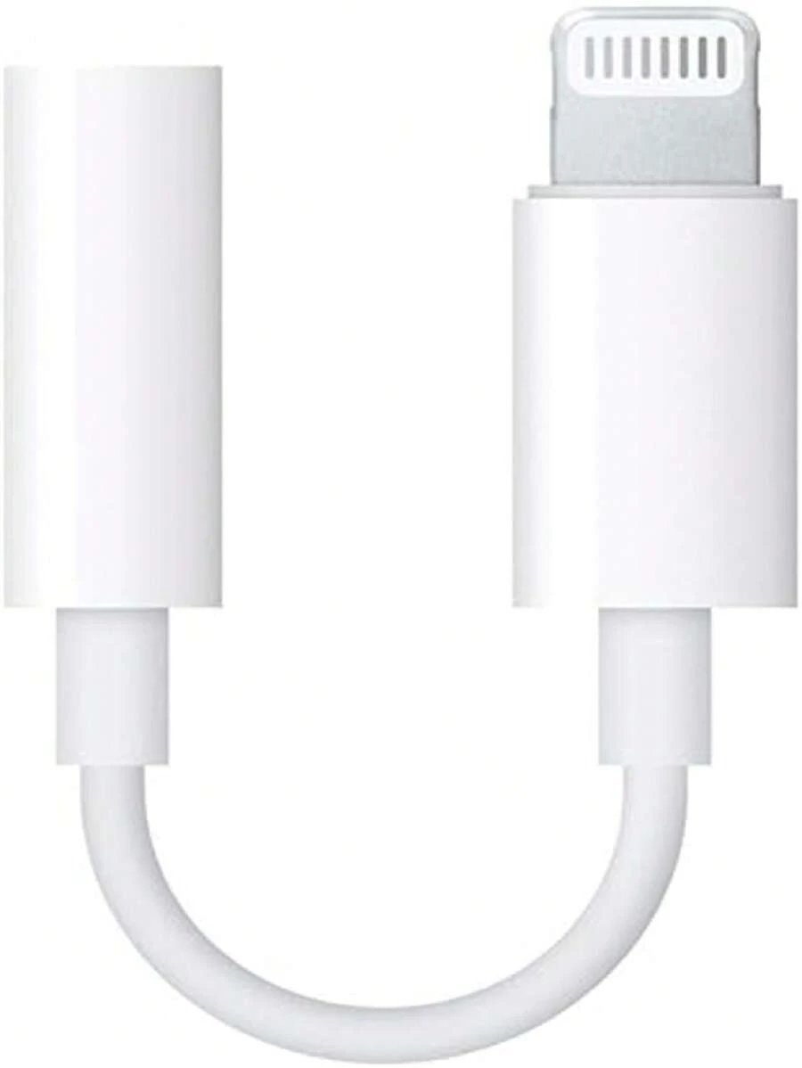 Adaptador de Lightning a Jack de 3.5 mm para audífonos - Blanco - Ver 1