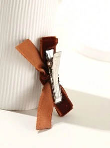 12 件复古蝴蝶结发夹，优雅天鹅绒发饰，甜美可爱的 Y2K 芭蕾舞者风格女孩日常休闲发饰 - 彩色 - 查看 3