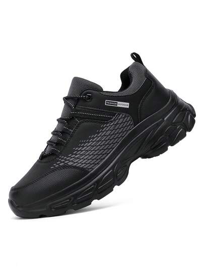 DJSUNNYMIX Men's Lace-Up Casual Comfortable Sneakers, Versatile For Daily Wear