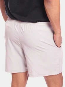 Kit 3 男友款百慕大短裤 男士 Tactel Mauricinho 纯色海滩夏季海军蓝/灰色 - 彩色 - 查看 6