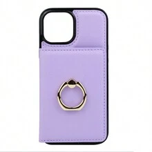 Bao da ví da PU tương thích với iPhone 16 15 14 13 12 Mini 11 Pro X XS Max XR 8 7 Plus SE 5G 2022 2020 có chức năng chặn RFID, khe đựng thẻ, túi đựng điện thoại tương thích với Samsung Galaxy S24 S23 S22 S21 FE Plus Note 20 Ultra A55 A15 A54 A14 A73 A53 A13 A52 A72 A12 A71 A51 4G 5G có giá đỡ dạng nhẫn xoay 360°, giá đỡ chân đế cho ốp lưng Pixel 8 Pro 8A 6A - Màu tím hoa cà - Xem 28