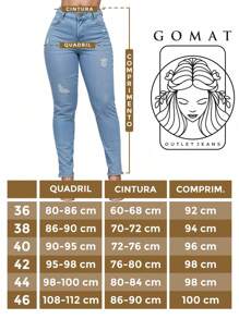 Kit 2 Women's Skinny Jeans, High Waist, Shapes Butt, Premium Line Ref- 596 And 506 - 藍色 - 查看 4