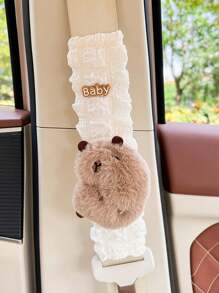 1 cái Dây an toàn vai cho xe hơi Capybara hoạt hình Bảo vệ vai xe hơi phổ thông Chống chèn ép Bảo vệ cổ Trang trí xe hơi Trang trí dễ thương - Một cỡ - Xem 12