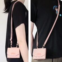 Modna skórzana torba na telefon komórkowy z miejscem na karty, kompatybilna z etui Galaxy Flip 3 4 5 6