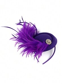 女士茶会头饰帽 肯塔基头饰帽 德比帽 药盒帽 发夹