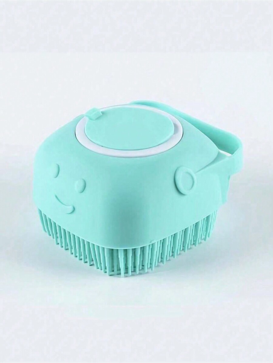 1pc Gentle Silicone Pet Brush For Dogs And Cats Massages And Cleans