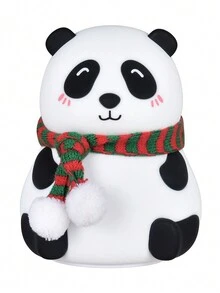 1 Đèn ngủ LED hình gấu trúc dễ thương hình động vật hoạt hình bằng silicon Đèn ngủ hẹn giờ có thể sạc lại bằng USB để trang trí phòng ngủ Quà tặng ngày lễ cho Lễ Tạ ơn Giáng sinh - Nhiều màu - Xem 13