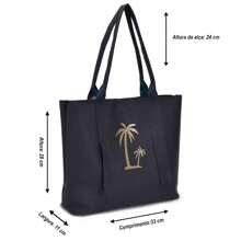 Waterproof Beach Bag Summer Club Swimming Pool Does Not Get Wet, It Is Made Of Silicone - 黑色 - 查看 2