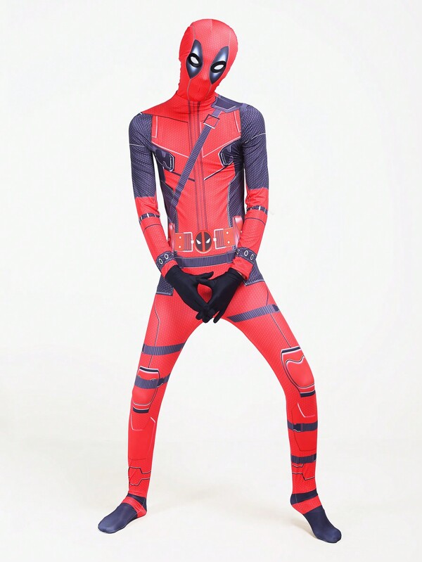 1 Stück Cosplay Jumpsuit für Parteikostüme, Geschenk zu Halloween