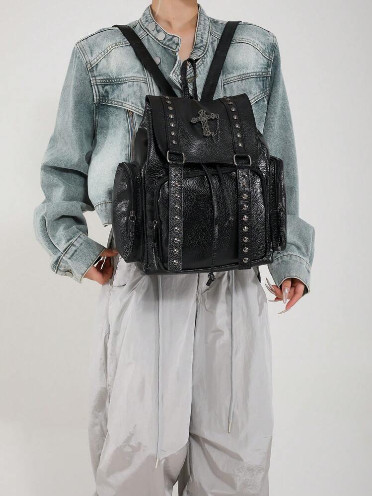Original Handmade Millennium Babe Y2K Soft Leather Subculture
