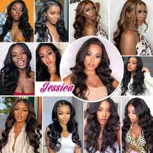 13x4 Body Wave Lace Front Wigs Human Hair 180% Density 13x4 Deep Lace Front Wigs Human Hair HD Transparent Lace Frontal Wig Pre Plucked With Baby Hair Natural Color