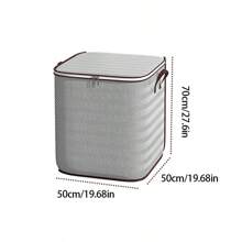 宽敞的可折叠织物收纳袋 - 适用于卧室、家居和搬家的无纺布收纳袋 - 易于使用、节省空间的设计