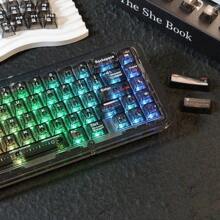 115 Keys Mechanical Keyboard With Dual Color Translucent Keys, Camera Theme Keycaps, By Maorbeng Original Manufacturer - Clear - View 5