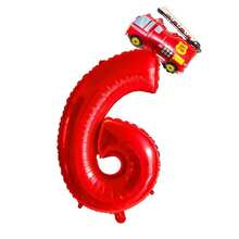 1 bộ bóng bay nhiều màu sắc hình xe hơi hoạt hình mini, động vật, số 40 inch và 32 inch, bao gồm vịt, ếch, lợn, gấu trúc, bò, xe cứu hỏa, v.v., dùng để trang trí tiệc, sinh nhật, ngày lễ, giáng sinh - Nhiều màu - Xem 14