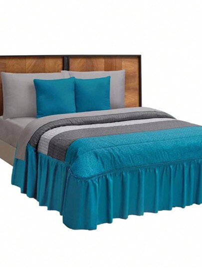 DECO HOGAR Colcha Ligera Elegante y Fresca