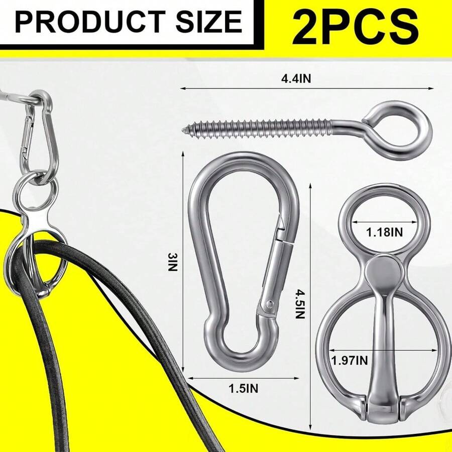 Dunzy 2 Sets Horse Tie Ring, Horse Tack And Supplies Horse Training