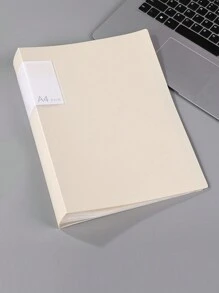 Pasta de Arquivo A4 com 30 Páginas, Bolsos Transparentes Multicamadas, Organizador de Documentos de Arquivo para Escritório, Empresa, Estudantes, Prova, Cartões de Etiqueta de Capa Aleatória, De Volta às Aulas, Suprimentos Escolares