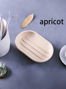 1/2pcs Oval Soap Dish With Cover, Creative Home Waterproof Bathroom Soap Holder, Portable Travel Soap Case - Multicolor - View 9