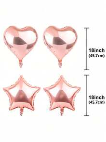 Bộ 49 bóng bay phông nền sinh nhật, Vật dụng trang trí tiệc sinh nhật, Bộ trang trí bối cảnh sinh nhật, Giáng sinh - Nhiều màu - Xem 7