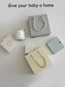 1pc/5pcs Fashion Cosmetic Handbag, Wedding Gift Bag, Gift Bag For Presents, Jewelry Gift Bag