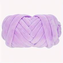 1 Roll Chunky Yarn, Suitable For Weaving Blankets, Pet Beds, Pillows, Etc., Super Soft Thick Yarn, 1.1 Lbs/Roll - Multicolor - View 13