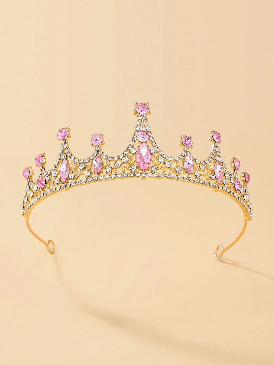 Princess Crown Headband For Birthday, Show And Performance Korean