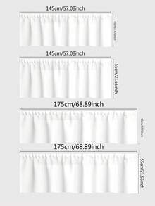 1 tấm rèm cửa nhà bếp họa tiết người tuyết Giáng sinh, trang trí cửa sổ dạng thanh treo Giáng sinh thích hợp cho phòng khách, phòng ngủ, phòng tắm, trang trí nhà cửa, sử dụng quanh năm - Nhiều màu - Xem 3