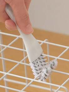 2 chiếc chổi vệ sinh bếp đa năng, dùng cho giá bếp, góc bồn rửa và nhiều nơi khác - trắng - Xem 7